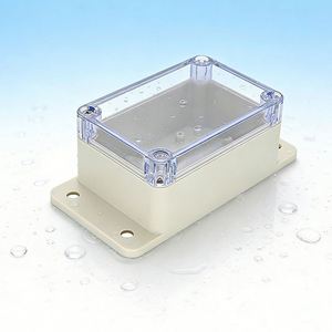 Caja de Conexiones de Plástico ABS Ebm IP65, Caja de Proyectos Eléctricos Universal, Cubierta Transparente, Impermeable para Exteriores, 138x68x50MM, Pintada - Product Image 5