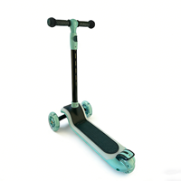 Trottinette pour enfants à hauteur réglable avec 3 roues LED