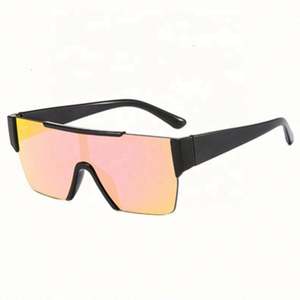 Nouvelles lunettes de soleil carrées sans monture, surdimensionnées, pour femmes et hommes, avec logo personnalisé, protection UV400, modèle 2021 - Product Image 3