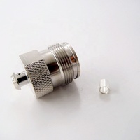 Câble coaxial étanche RG402 .141" avec connecteur femelle 4.3/10 de type RF 50 ohms à contact en cuivre pour antenne