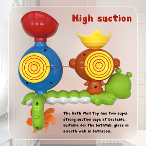 Ensemble <span class=keywords><strong>de</strong></span> jouets aquatiques rotatifs pour baignoire pour enfants, adorable singe pulvérisateur, moulin à vent étoile, compagnon <span class=keywords><strong>de</strong></span> <span class=keywords><strong>bain</strong></span> pour bébés <span class=keywords><strong>de</strong></span> <span class=keywords><strong>18</strong></span> <span class=keywords><strong>mois</strong></span> et plus - Product Image 5