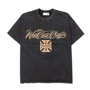 Camiseta de manga corta WESTCOAST con estampado de águila, estilo moderno, informal, holgada, lavable y desgastada, para hombre y mujer, para verano - Product Image 2