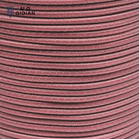 Cordon élastique en polyester et latex Qidian 10 mm, qualité marine, 200 m/rouleau, bleu et rouge, pour bâche de camionnette, usage intensif, résistance à la rupture 180 kg