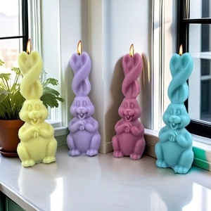 Molde para Velas de Pascua de Alta Calidad, Diseño Innovador, Portavelas con Forma de Conejo, Molde de Silicona para Pascua - Product Image 6