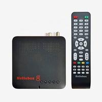 Récepteur Hellobox 8 DVB-S2X DVB-T2 DVB-S avec WiFi intégré Full HD 1080P HEVC 10bit RJ45 Lecteur DVB Hellobox8 Récepteur satellite