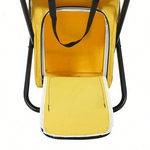 Tabouret de camping extérieur Sanxiang en tissu Oxford avec boîte de rangement et dossier - Chaise de pêche pliable portable - Vente en gros disponible - Product Image 4