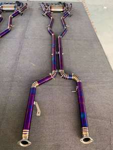 Terminale di Scarico in Carbonio per BMW G80 M3 S55 3.0T, Silenziatore in Titanio Lucidato a Specchio con Valvola Posteriore Personalizzata - Product Image 6