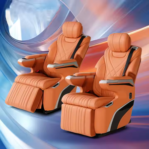 Vans personalizadas Sprinter Luxury Van Middle Row Rv asiento de coche de cuero asiento de coche K30 cuero autobús compacto 4 personas asientos de coche - Product Image 5