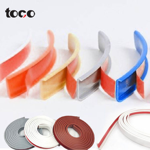 TOCO U <strong>Edge</strong> Banding Profie <strong>Plastic</strong> Binding <strong>Trim</strong> Strip Solid Pvc Banding Flexible Formica Tape Laminate <strong>Edges</strong> - Product Image 6