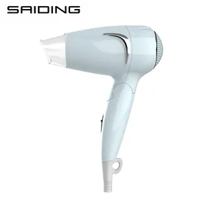 Wholesale OEM hotel Household Salon Professional Hair Dryer 1400w Foldable Hair Driers Travel Hair Dryer