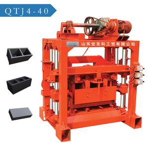 QTJ4-40B2 gạch rỗng Máy Làm/Hướng dẫn sử dụng bê tông rỗng khối khuôn/bán tự động máy để làm gạch - Product Image 1
