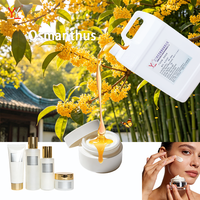 Huile de parfum concentrée à l'osmanthus, huile parfumée en gros pour les soins de la peau, les cosmétiques et la production de crèmes