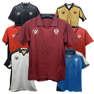 เสื้อฟุตบอลทีมชาติย้อนยุคเสื้อฟุตบอลแห้งเร็วออกแบบได้ตามต้องการ - Product Image 4