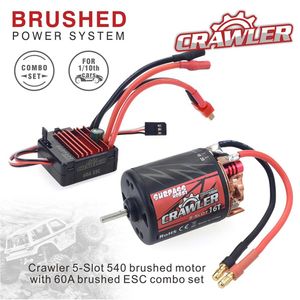 Originele Overtreffen Hobby 540 11T 13T 16T 20T 5-Slot Geborsteld Motor 60a Esc Led Programmakaart Voor 1/10 Rc Crawler Auto Rc Speelgoed - Product Image 5