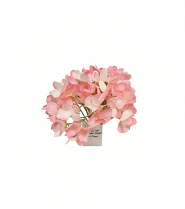 Bouquet di fiori artificiali in seta, 12 pezzi, rosa, realistici, fatti a mano, decorazioni per la casa e matrimoni - Product Image 1