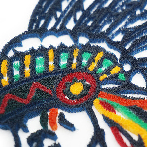 Tùy chỉnh thiết kế thân thiện với môi bàn chải đánh răng thêu huy hiệu thêu đặc biệt - Product Image 3