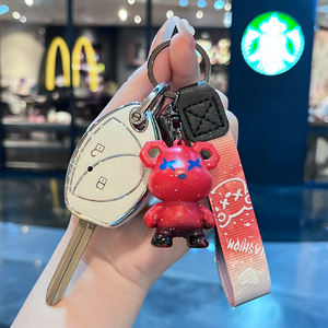 Cubierta protectora de llave de coche de TPU de alta calidad para Toyota Hilux Vios Innova <span class=keywords><strong>Vigo</strong></span>-diseño de lujo estilo Civic Camry accesorios de coche llavero - Product Image 3