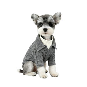 Ropa para Mascotas de Tela Suave Esencial para el Invierno, Cálida y Cómoda, Adecuada para Perros Pequeños, Ropa para Perros <span class=keywords><strong>Schnauzer</strong></span> y Bichón - Product Image 1