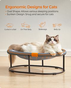 Feandrea Großhandel Custom ized Summer Cat Hängematte Abnehmbare Outdoor-Hochbeet für Katzen hunde - Product Image 3