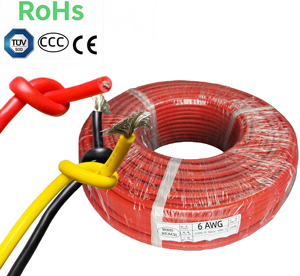 Cable de Cobre Estañado con Aislamiento de Silicona de 2-30 AWG para Alta Temperatura, para Uso Industrial en Calefacción, Automoción y Construcción con Clasificación IP67 - Product Image 5