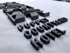 Kapalı veya açık reklam için özel düz kesim katı akrilik harfler ve sayılar-fabrika doğrudan tabela - Product Image 4