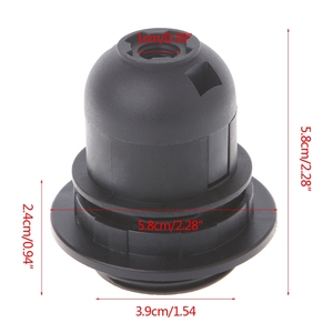 E27 nhựa giữ đèn 4A 250V vít mặt dây đèn Ổ cắm đèn cơ sở - Product Image 5