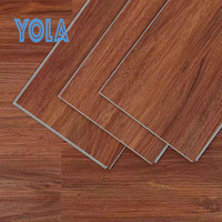 Luxuriöses Modernes Design 4mm 5mm 6mm Dicke SPC Kunststoff-Vinylplanken Wasserdichtes Klicksystem IXPE für Hotels Apartments