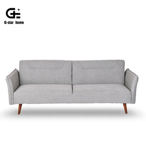Mejor opción productos <span class=keywords><strong>Sala</strong></span> <span class=keywords><strong>lloguer</strong></span> de tejido de lino de Tuft Splitback cama de sofá - Product Image 1