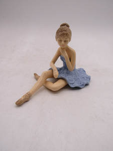 Gốm Thanh Lịch Ba Lê Tutu Cô Gái Bức Tượng; Grace Cô Gái Xinh Đẹp Nghệ Thuật Và Thủ Công Mỹ Nghệ Nữ Diễn Viên Ballet Bức Tượng - Product Image 4