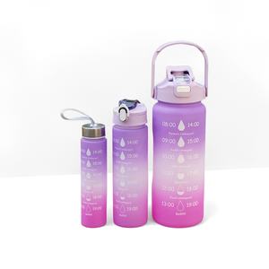 Grande salle de sport en plastique pour boire <span class=keywords><strong>1L</strong></span> 1000 ml antidérapant sans Bpa avec logo personnalisé - Product Image 5