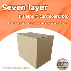 Cajas de cartón para transporte marítimo, terrestre y aéreo, de cinco capas para Comercio exterior internacional