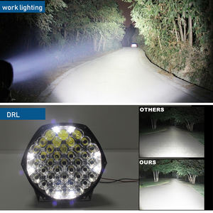 <span class=keywords><strong>Reflector</strong></span> súper brillante 9D 7 '9 pulgadas 185W 24050lm Combo Spot <span class=keywords><strong>Beam</strong></span> Led luz de conducción todoterreno 4x4 4WD foco Led para camiones - Product Image 2