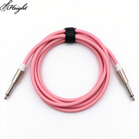 Câble de guitare 6,35 mm (1/4 pouce) – Câble audio droit-récepteur pour guitare électrique et basse – Qualité professionnelle