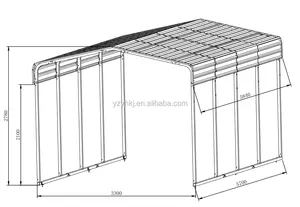 Quality Carports Good Quality R High Quality Steel Structure Prefab Building Mobile Carport