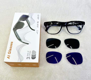 XK ONE Pro AI Translation <b>Smart</b> Sunglasses Anti-blue Light Photochromic Lens <b>WiFi</b> <b>Camera</b> IP67 Plastic Magnetic Charging App - Product Image 4