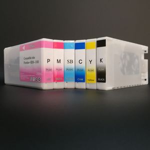 Cartouche d'<span class=keywords><strong>encre</strong></span> <span class=keywords><strong>rechargeable</strong></span> <span class=keywords><strong>HP</strong></span> 90 avec puce et MSDS complète pour <span class=keywords><strong>imprimante</strong></span> Fujifilm DX100, <span class=keywords><strong>encre</strong></span> UV à colorants - Product Image 1