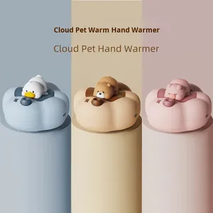 <span class=keywords><strong>Chauffe</strong></span>-mains de poche portable hiver USB rechargeable Animal mignon <span class=keywords><strong>Chauffe</strong></span>-mains électrique réutilisable avec lumière et lanière - Product Image 3