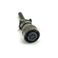 Bajonett-Steckverbinder CA3106A14S-6P 6-polig Stecker-Buchse Gerader Stecker mit Lötanschluss für CA6106A 14S-6P 14S-S Elektrische Verbindungen