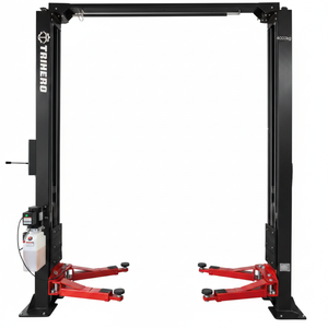 ลิฟท์ยกรถแบบสองเสา TRIHERO 12000 ปอนด์/4000 กิโลกรัม กระบอกสูบคู่ ระบบล็อคแบบแมนนวลเดี่ยว ความสูง 1.85 เมตร ได้รับการรับรองมาตรฐาน CE รับประกัน 12 เดือน - Product Image 2