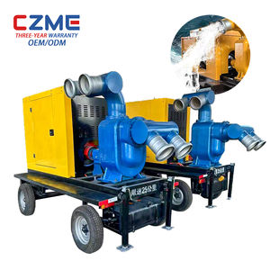 Pompa Antialluvione Mobile Portatile CZME con Motore Diesel Autoadescante per Drenaggio Urbano - Product Image 1