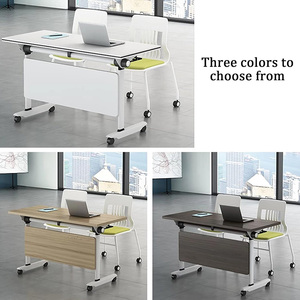 Nouveau <span class=keywords><strong>design</strong></span> <span class=keywords><strong>Design</strong></span> peu encombrant <span class=keywords><strong>Table</strong></span> <span class=keywords><strong>de</strong></span> salle <span class=keywords><strong>de</strong></span> conférence pliable <span class=keywords><strong>Table</strong></span> <span class=keywords><strong>de</strong></span> <span class=keywords><strong>réunion</strong></span> mobile rabattable pour les sessions <span class=keywords><strong>de</strong></span> formation - Product Image 6