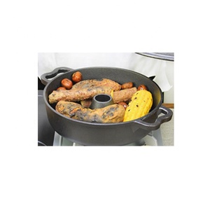 <span class=keywords><strong>Sartén</strong></span> de batata asada ecológica de hierro fundido, <span class=keywords><strong>sartén</strong></span> de batata asada multifunción con asas, horno de <span class=keywords><strong>castañas</strong></span> de patata de maíz - Product Image 4