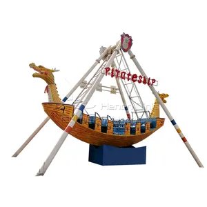 24 seats attractive fairground family rides thrilling amusement park swing boat pirate ship rides