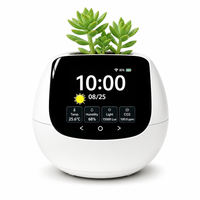 Capteur intelligent ODIS pour plantes : température, humidité, luminosité, niveau d'eau, WiFi pour plantes d'intérieur, plantes domestiques, jardin
