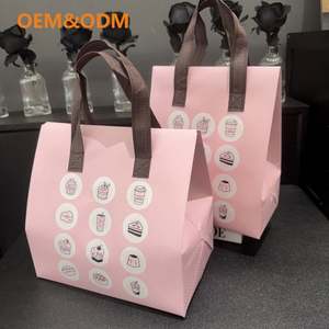 Bolsa Térmica Personalizada KAISEM con Logotipo, Bolsa de Reparto de Alimentos, Bolsa Térmica Aislada de Tela No Tejida, Bolsa de Almuerzo Térmica - Product Image 1