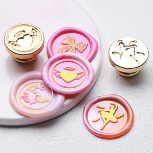 Timbro Sigillo in Cera di Alta Qualità 22MM Serie Semplice <span class=keywords><strong>Coda</strong></span> di <span class=keywords><strong>Sirena</strong></span> Ballerina - Product Image 4