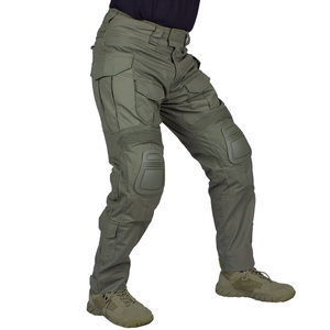 IDOGEAR 남성 G3 카모 사냥 페인트 볼 전술 야외 바지 위장 바지 무릎 패드 전술 바지 <span class=keywords><strong>Bdu</strong></span> 바지