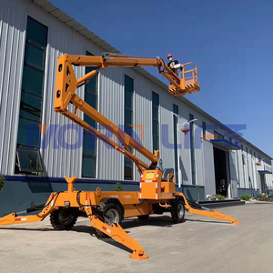 8M 12M 14M 16M 18M Cherry picker Trailer xe tải gắn Boom Lift Xe cẩu với giỏ - Product Image 3