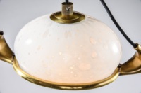 Design haut de gamme Alibaba Chine Lustre globe en verre en laiton Offre Spéciale