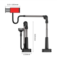 Support de téléphone pour tablette support de pince de bureau pour la diffusion en direct supports paresseux portables supports de vidéo en direct de chevet